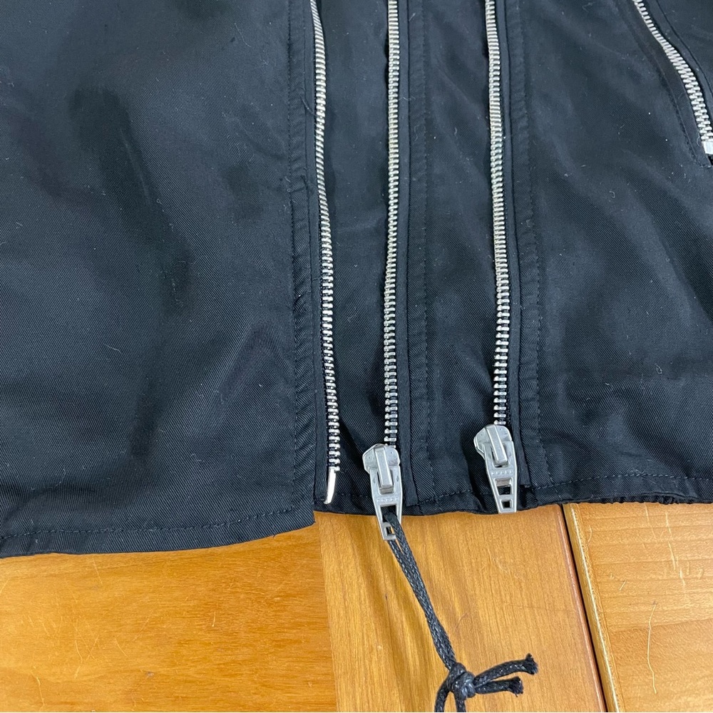 Blank NYC NWT black moto jacket with double zipper Large - Picture 9 of 15